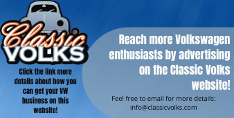 Image to cick for more information on advertising on the Classic Volks website